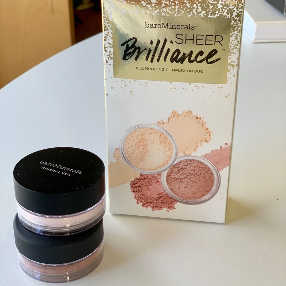 New in Box Bare Minerals Sheer Brilliance Duo